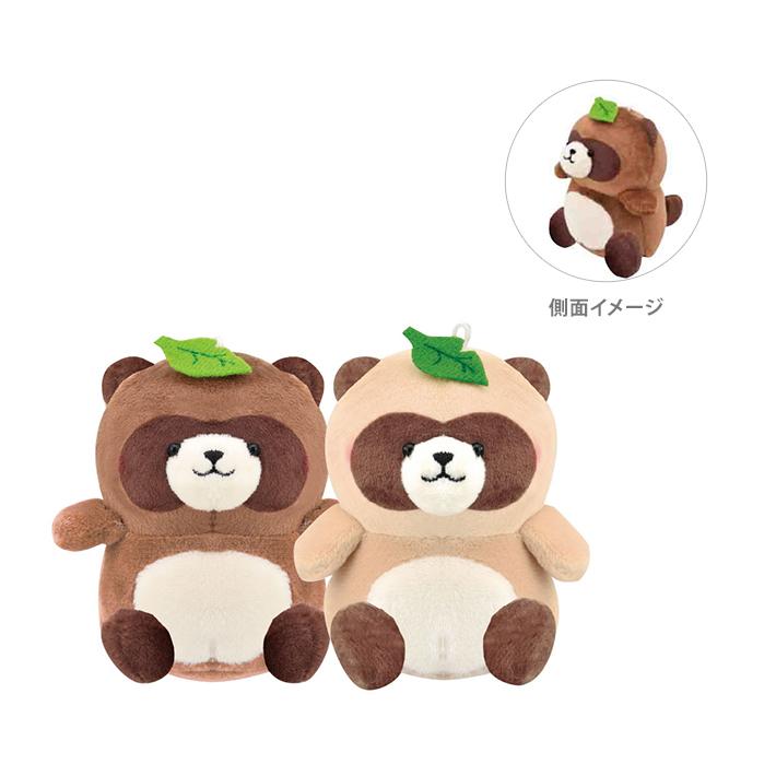 CRUX | Plush Keychain with Magnet set W115×H150×D80mm (Raccoon)