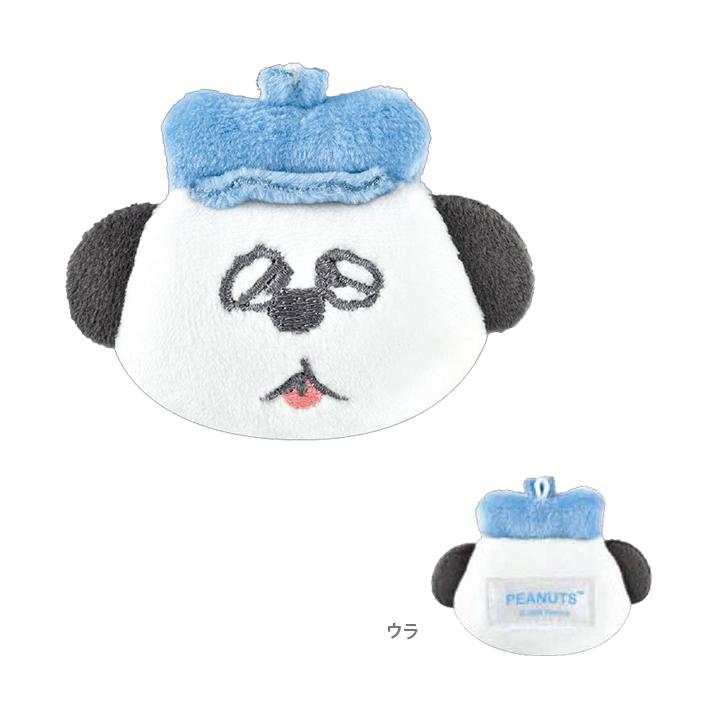 PEANUTS | SNOOPY Olaf Mini Face-shaped Mascot Holder Keychain 130×65×20mm