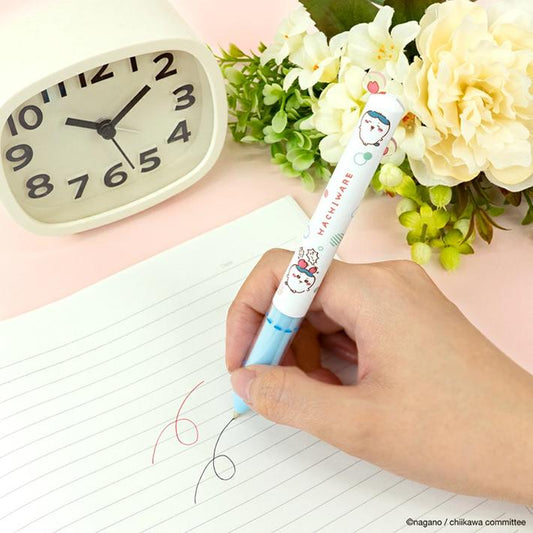 CHIIKAWA | Hachiware Two Color Black & Red Mimi Pen 0.7mm (Crab Cosplay)