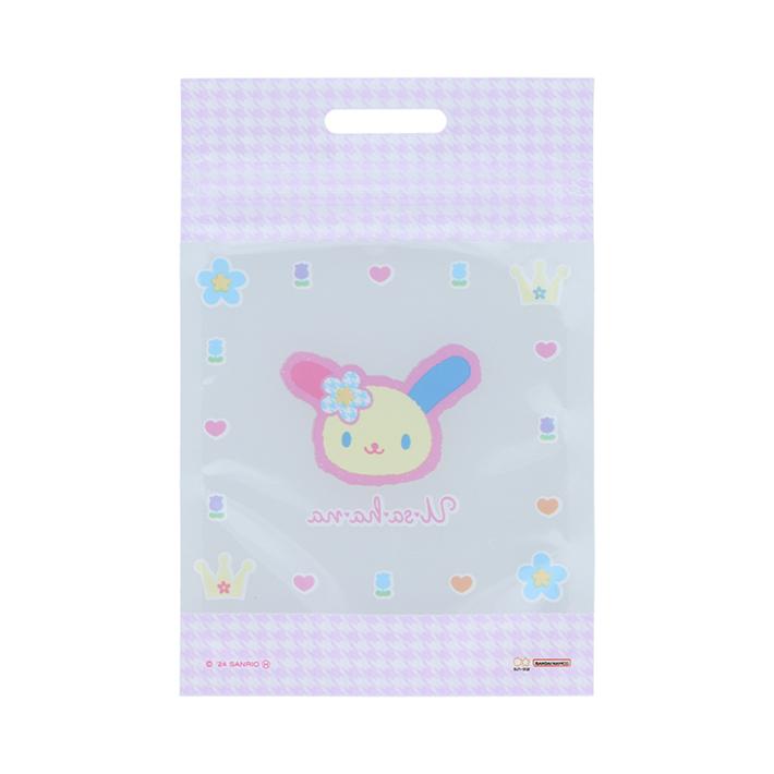 Sanrio | Y2K Gift Shopper Bag 5Pcs W100×H150×D1Mm (Usahana) 日本三丽鸥 复古风 自封袋/塑封袋(米花兔/花小兔)
