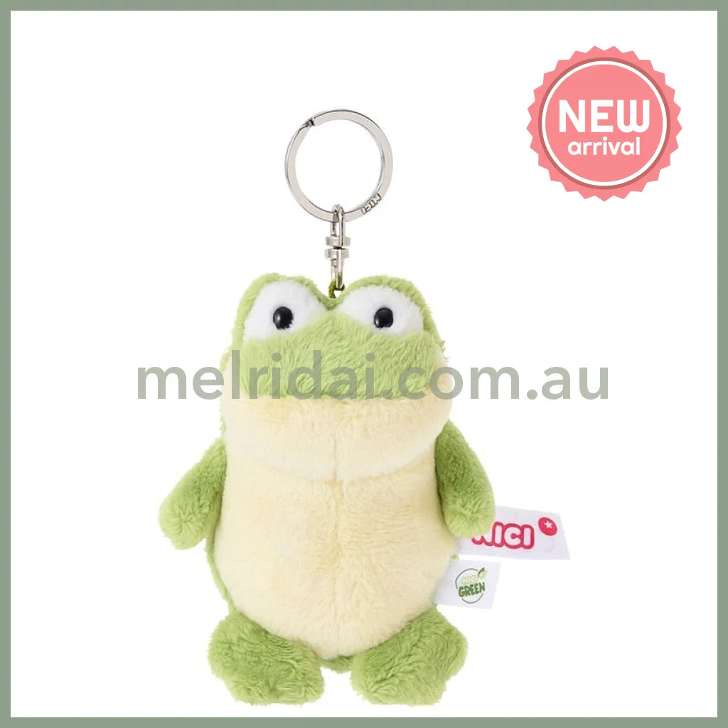 NICI Frog 10cm Bean Bag Keyring Keyholder