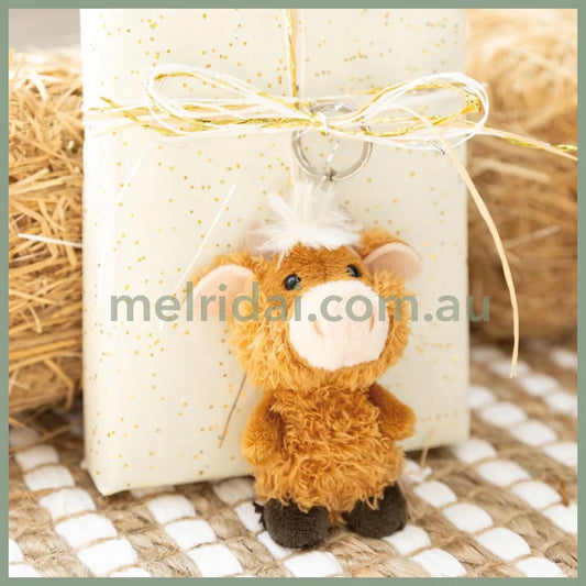 Nici Keyholder Highland Cattle Mcmooray 10Cm Green (Farm Friends)