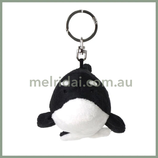 NICI Ocean Friends Killer Whale ORCA Ball Keychain Keyring 10cm