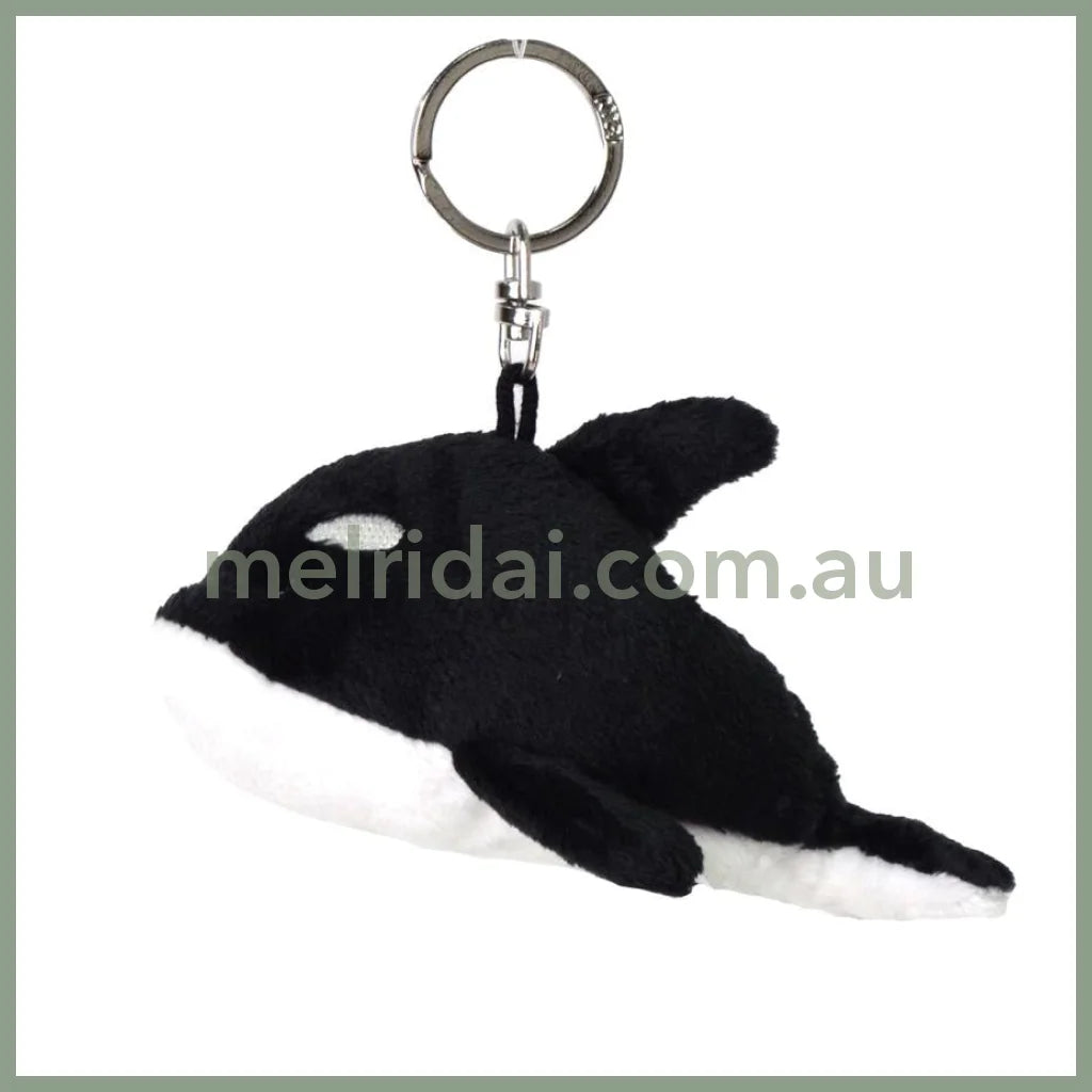 NICI Ocean Friends Killer Whale ORCA Ball Keychain Keyring 10cm