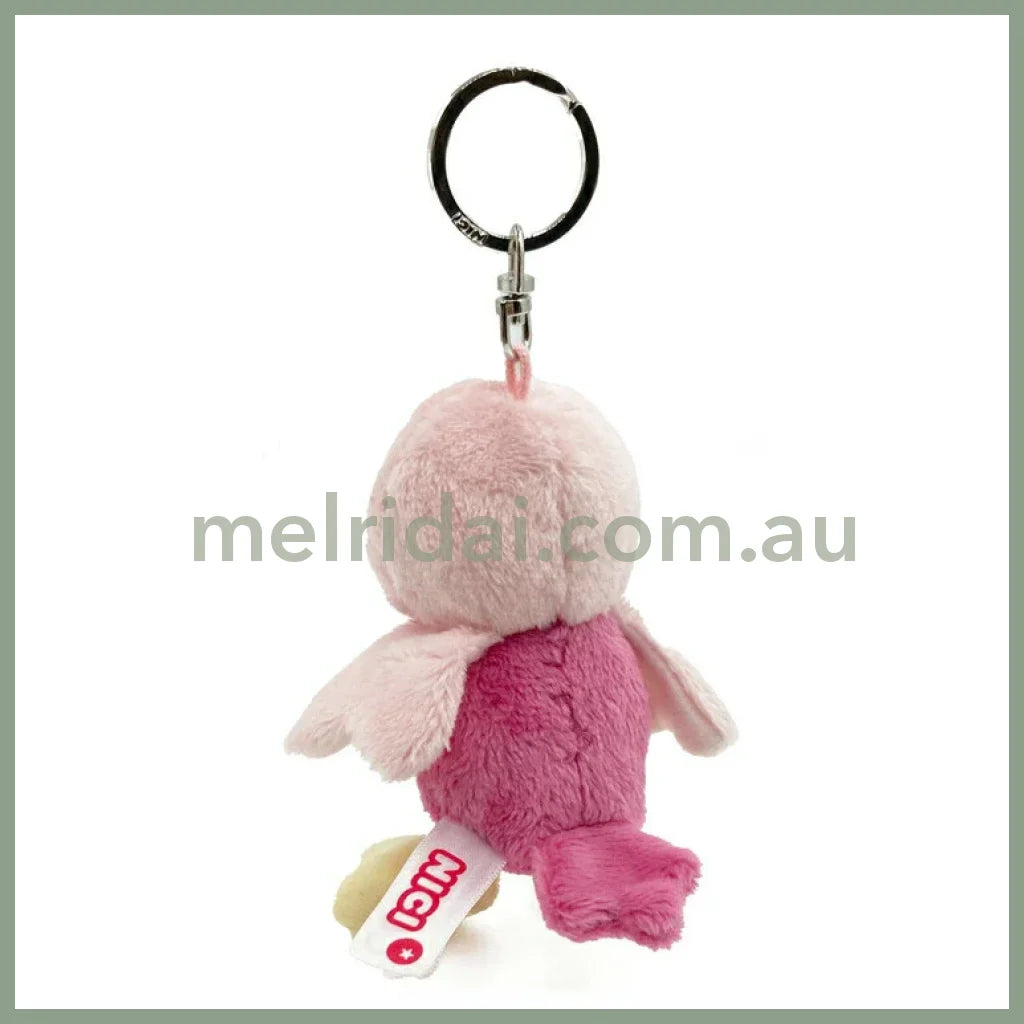 NICI Robin 10cm Bean Bag Keyring Keyholder