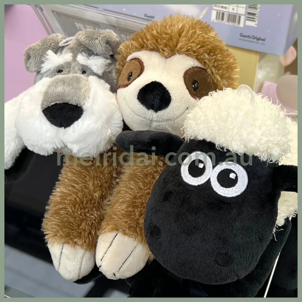 Nici | Schnauzer Figurine Pouch Pencil Case Φ9×H30Cm礼祺 毛绒笔袋/收纳/铅笔盒 雪纳瑞