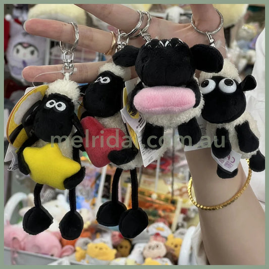 Nici | Shaun Bean Bag Keyring Approx.10Cm 礼祺 小羊肖恩 毛绒玩偶/挂件/钥匙链/包挂