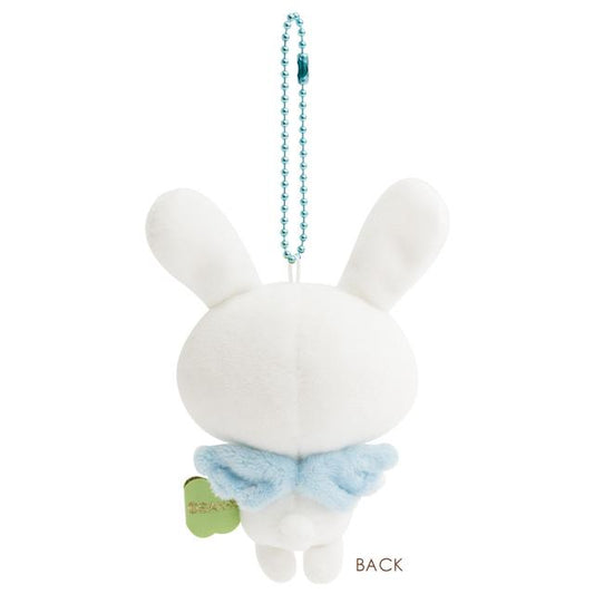 SAN-X | Retro Twin Rabbit Angels Keychain Plush Bag Charm Mascot 85×85×60mm (Always Together)