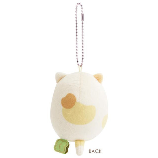 SAN-X | Sumikko Gurashi Neko Keychain Plush Bag Charm Mascot 85×85×60mm (Always Together)