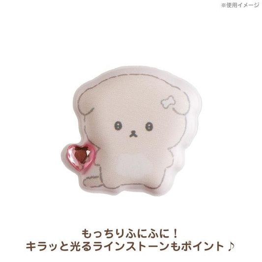 SAN-X | Ishiyowachan Marshmallow Stickers 200×95mm (Squishy Rhinestones)