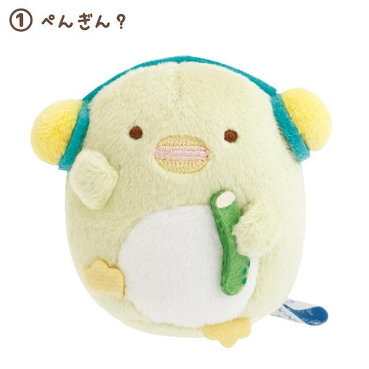 SAN-X | Sumikko Gurashi Hand-held Plush Tenori Plush 55×50×45mm (Sumikko’s Favorite Tenori Plush) 1. Penguin?