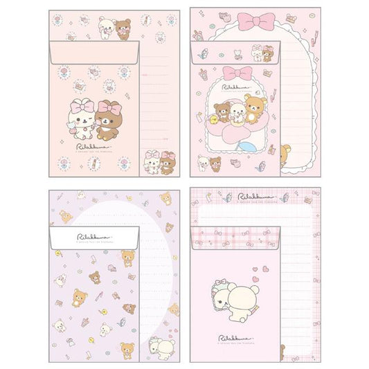 SAN-X | Letter Writing Set 190×142mm (Makeup Rilakkuma)
