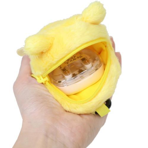 DISNEY | Winnie the Pooh Mini Pouch Carabiner Keychain 90×75×40cm (Face Bee CLASSIC POOH)