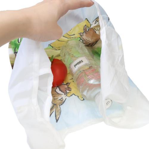 DISNEY | Plush Toy Eco Bag Shopping Bag 270x480x160mm Keychain 130x200x90mm (Bee)