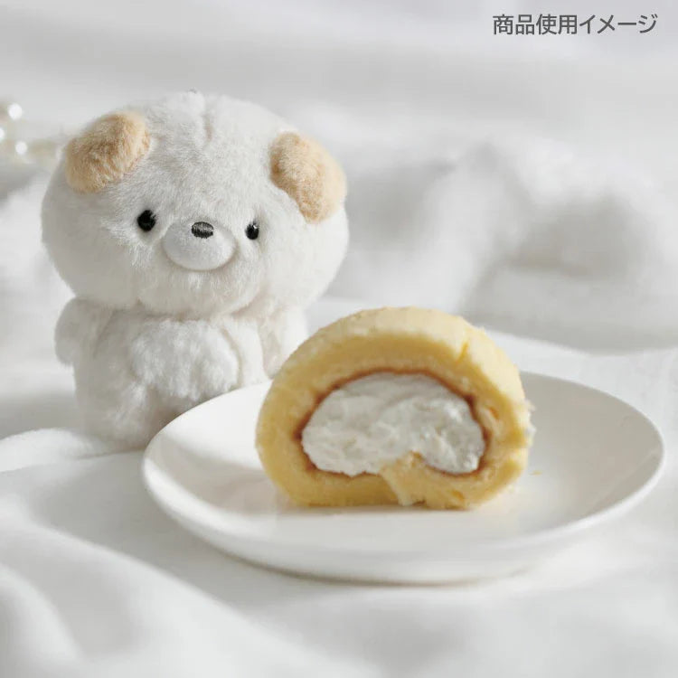 SAN-X | Yorisoi Pokanto Mini Hanging Plush Keychain Bag Cham Mascot Holder with Carabiner 105 x 80 x 50 mm (Pokantotan