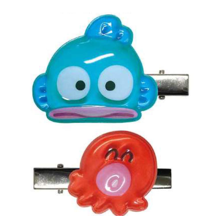 SANRIO | Hangyodon Hair Accessory Puffy Hair Clip 47x32x9mm