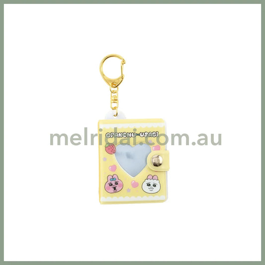 Opanchu Usagi | Mini Album Key Holder 75Mm X 55Mm 15Mm 内裤兔/底裤兔 迷你相册挂件/钥匙链/包挂 Ye