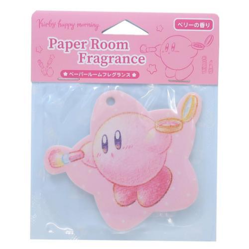 Kirby | Happy Morning Paper Room Fragrance 9 X 8 1Cm 星之卡比 香薰片/香片/香氛 室内/车内/衣柜 Berry