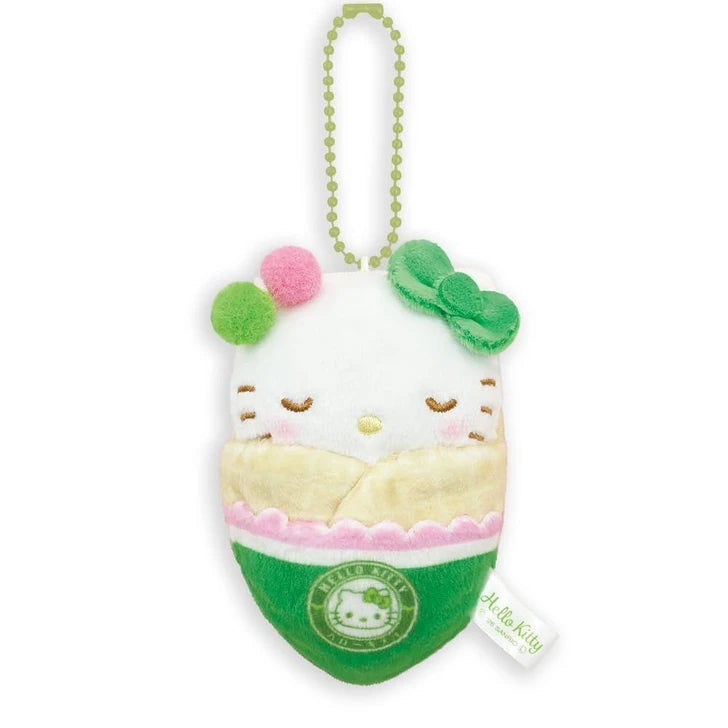 SANRIO | Hello Kitty Super Rare Matcha Sweets Swaddle Mascot Ice Cream 60x90x120mm