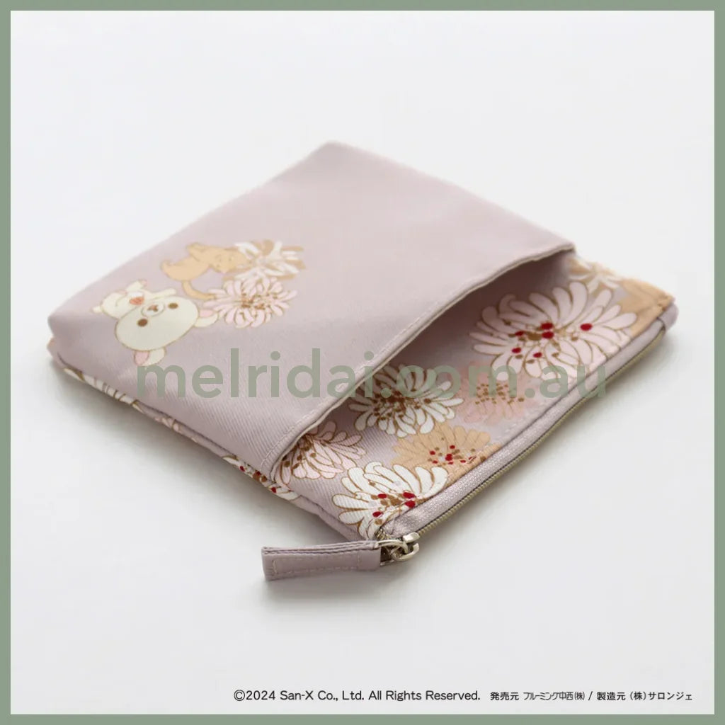 Paul & Joe X Rilakkuma | Flat Pouch 14×14Cm
