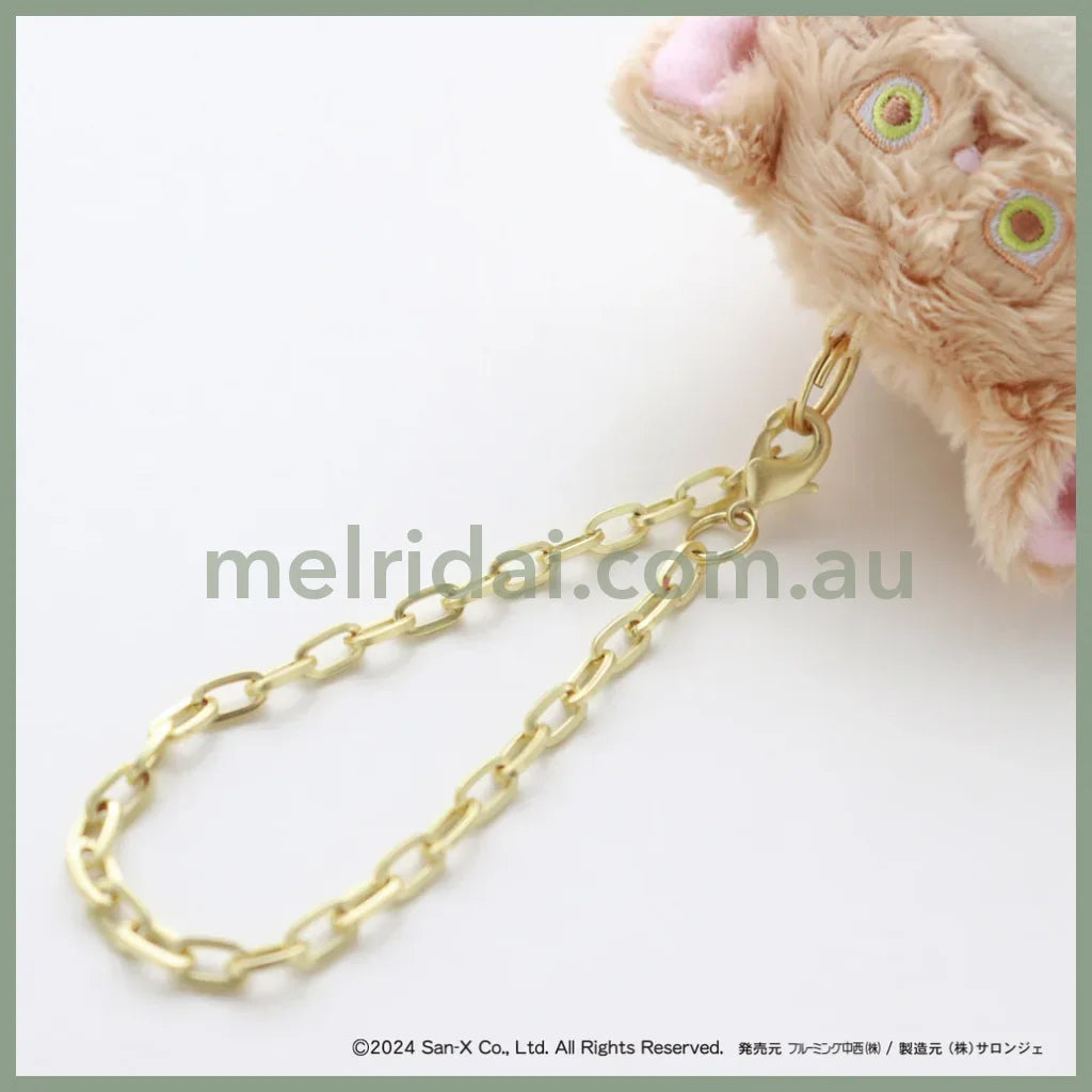 Paul & Joe X Rilakkuma | Korilakkuma Plush Keychain Macot Holder 11X8.5X5Cm