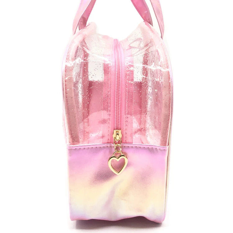 SPINNS x SANRIO | Sugarbunnies Clear Bag Pink 220x310x115mm