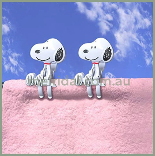 Peanutssitting Clothespin Snoopy 2Pcs