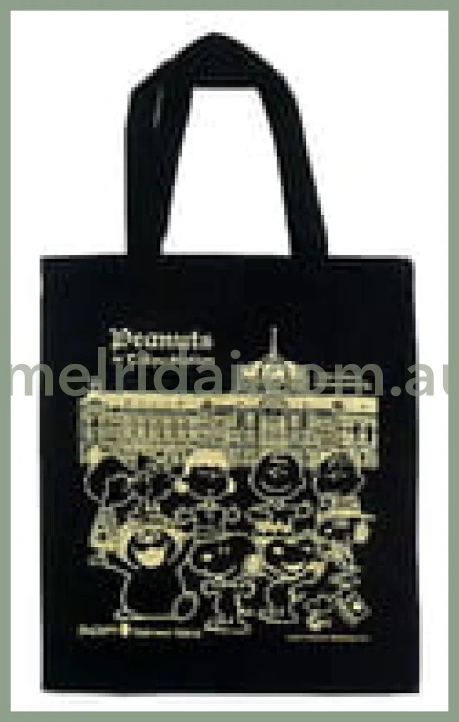 PEANUTS | SNOOPY Black Tote Bag (Tokyo Station Limited) 黑色