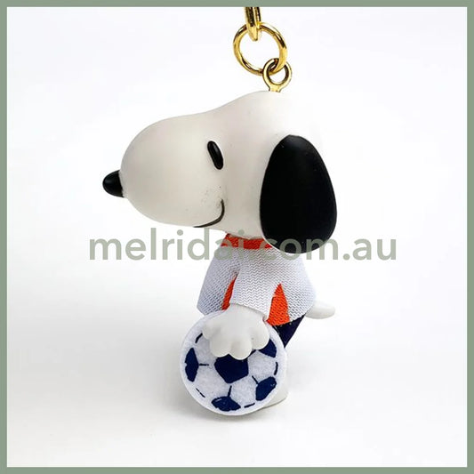 Peanuts | Snoopy Keychain 6.0Cm X 3.3Cm 4.2Cm(Costume-Soccer)