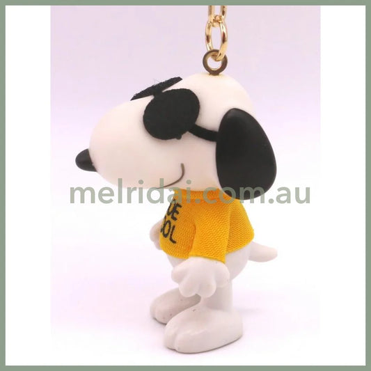 Peanuts | Snoopy Keychain 6.0Cm X 3.3Cm 4.2Cm (Joe Cool)