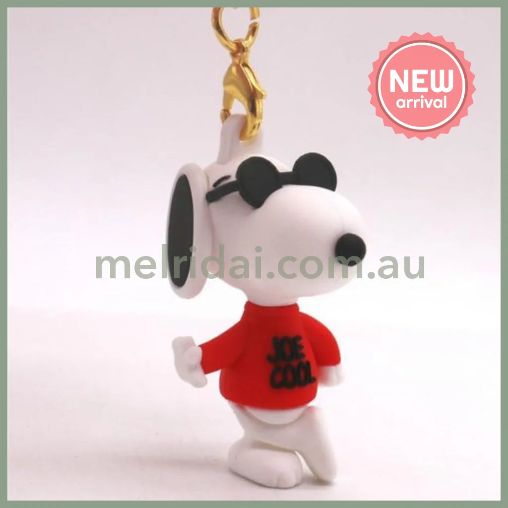 PEANUTS | Snoopy KeyChain 6.0cm x 3.3cm x 4.2cm (JOE COOL)