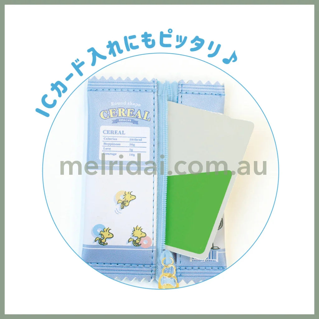 PEANUTS | Snoopy Mascot Mini Pouch 75×120×7mm (Snack Style Cereal)