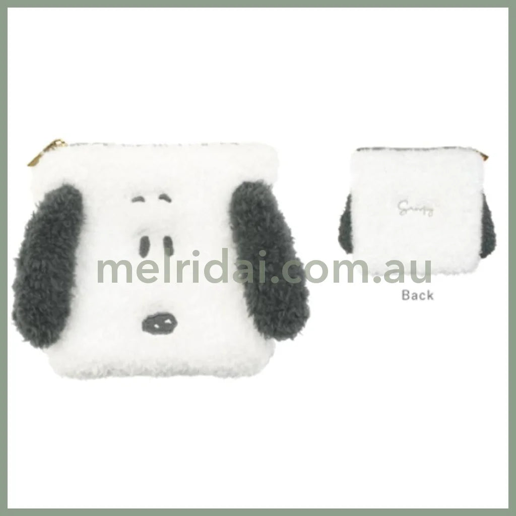 PEANUTS | Snoopy Olaf Goods Cosmetic Pouch Fluffy Zipper Case H120×W120×D22mm