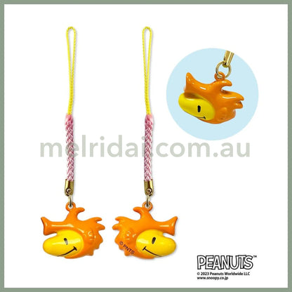 Peanuts | Snoopy Phone Charm With Bell 2.8×2.5Cm // 2024 Woodstock
