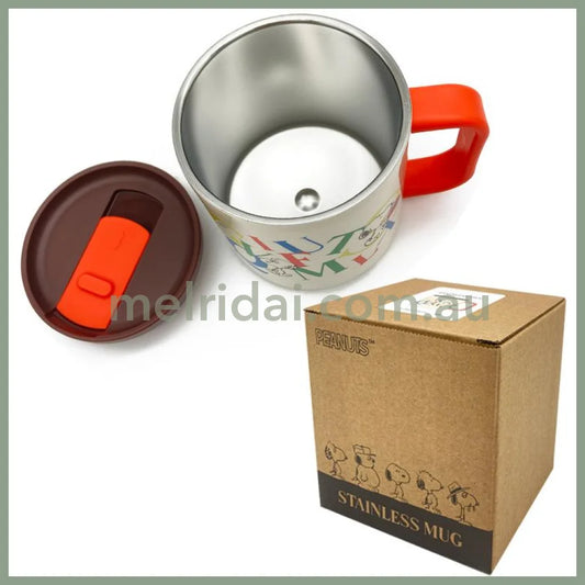 Peanuts | Snoopy Stainless Mug 400Ml (Walk Br Brothers) 史努比 桌面保温杯/马克杯
