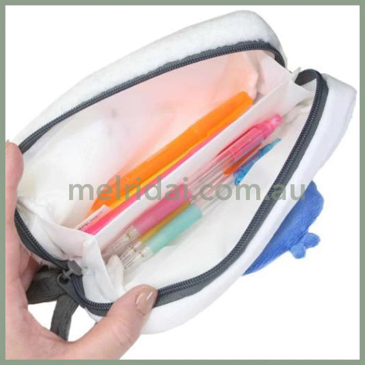 PEANUTS | Snoopy Twin Fluffy Plush Pen Case 19×10×5cm (Andy & Olaf)