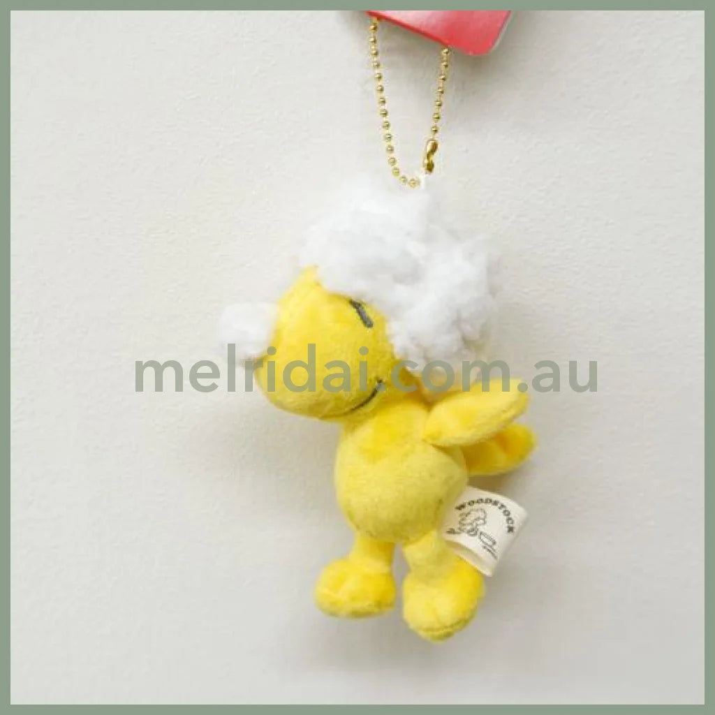 Peanuts | Snoopy Woodstock Mascot Holder Keychain 史努比 小鸟糊涂塌客 毛绒挂件/包挂/钥匙链 疗愈系列 Bubble 泡沫