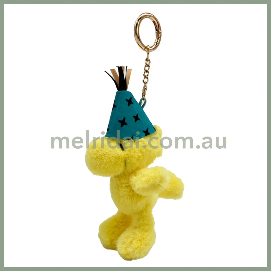 PEANUTS | Woodstock Hat Plush Keychain Bag Charm 12 x 6 x 8cm (75th Party)