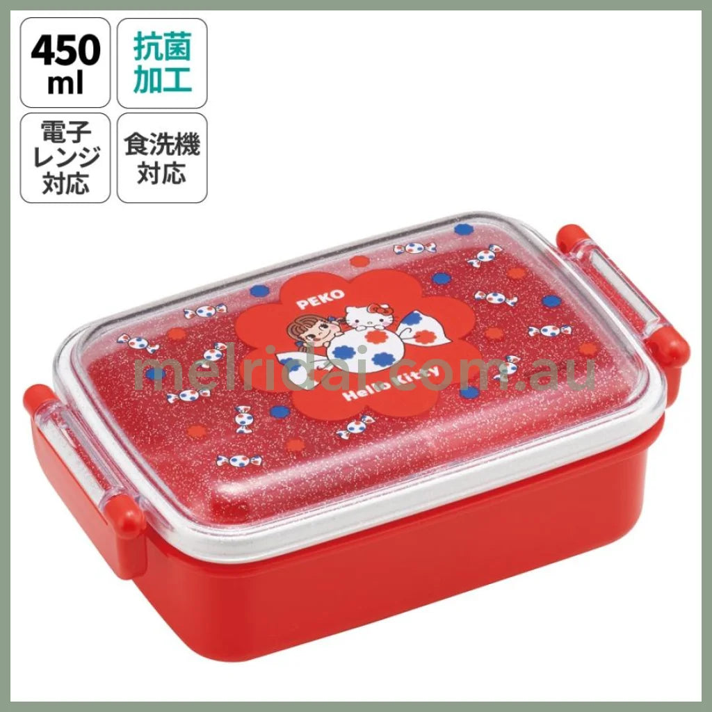 PEKO×Hello Kitty | Bento Lunch Box 450ml Dish Washer Safe
