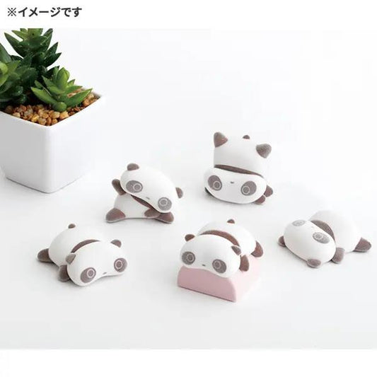 San-X | Tarepanda Figure Mascot 3D 55x50x40mm (The Usual Tarepanda)