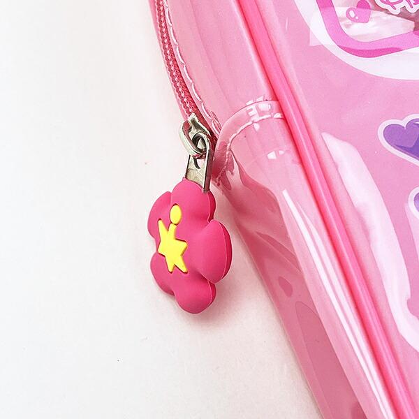 SANRIO | Hello Kitty Style Up Flip Phone Style Long Clear Accessory Case with Carabiner 192×80×50mm (Gogo Gal Collection )