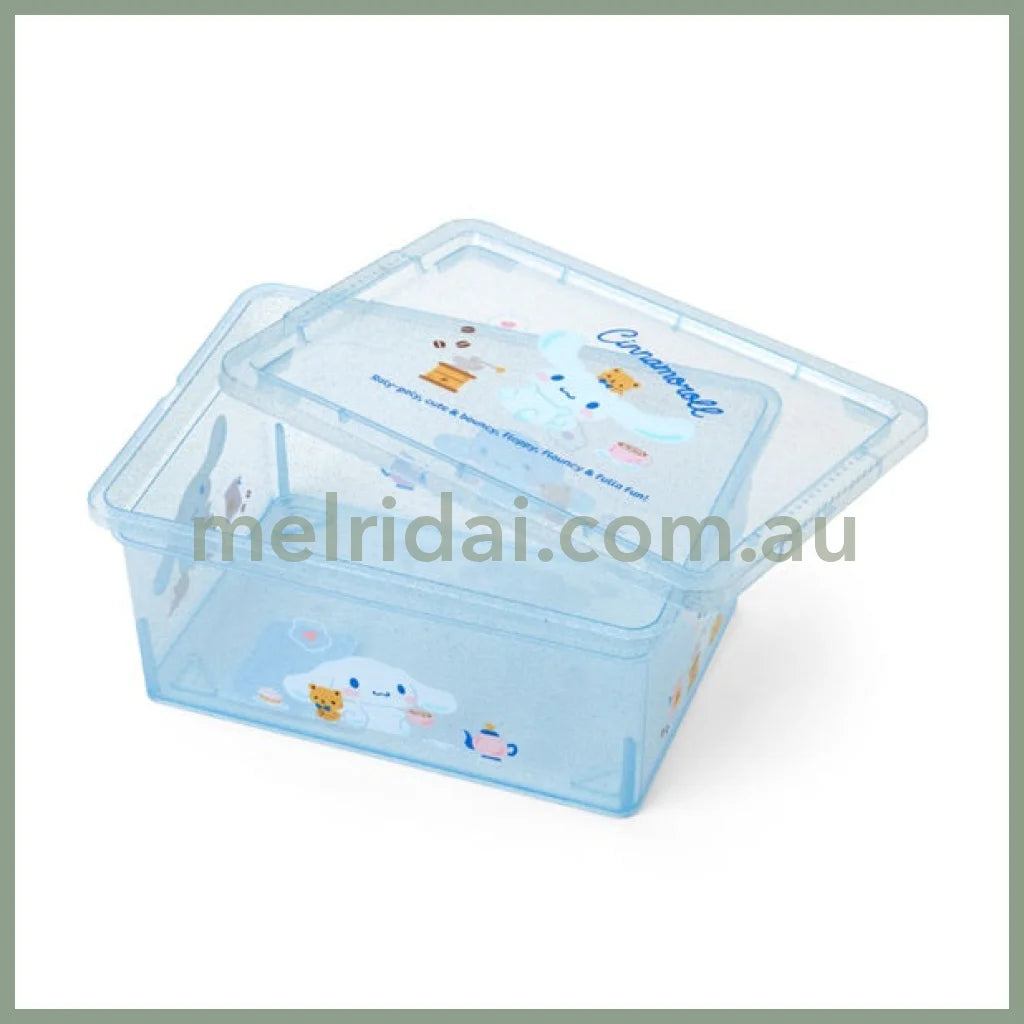 【Pick up only】SANRIO | Storage Case 24.7×17.5×11cm (Cinnamoroll)