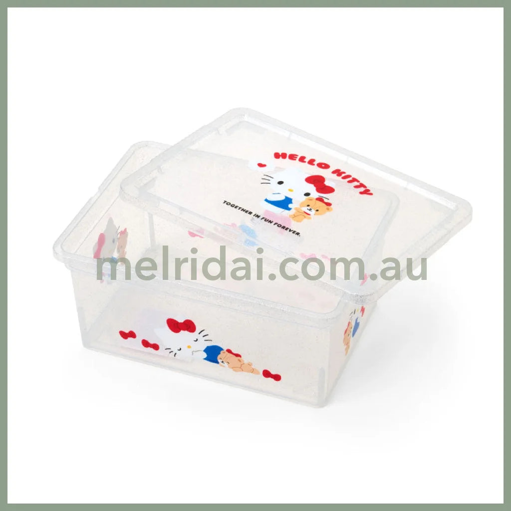 【Pick up only】SANRIO | Storage Case 24.7×17.5×11cm (Hello Kitty)