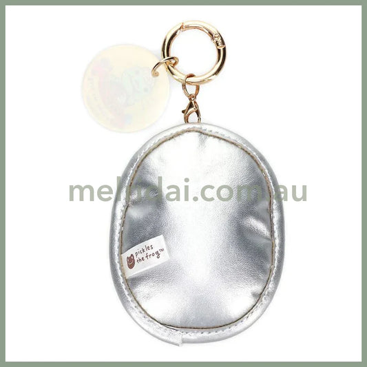 Pickles the Frog | Carabiner Plush Keychain Bag Charm 90×70×40mm (Naan Smile Curry House)