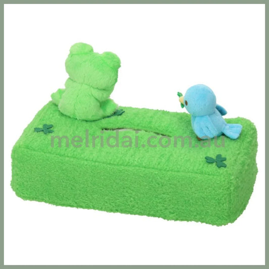 Pickles the Frog | Plush Tissue Box Cover 4548643210180 (Rabbit Wakaba Green)