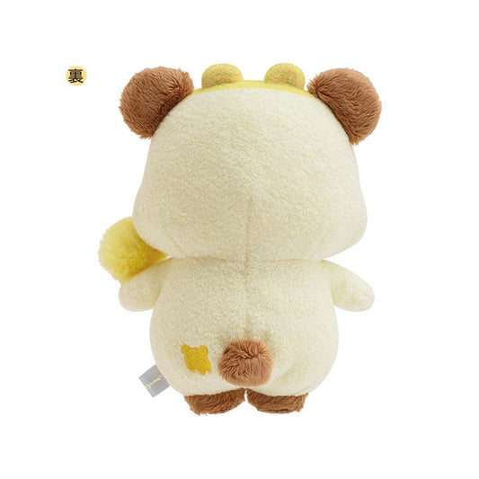 San-X | Rilakkuma Chairoikoguma Plush Toy 160 × 135 80 Mm (Dandelions And Twin Hamsters)
