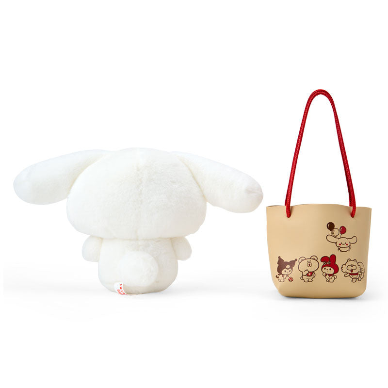 Sanrio x SWIMMER | Plush Toy Plush Doll with Bag (Cinnamoroll)