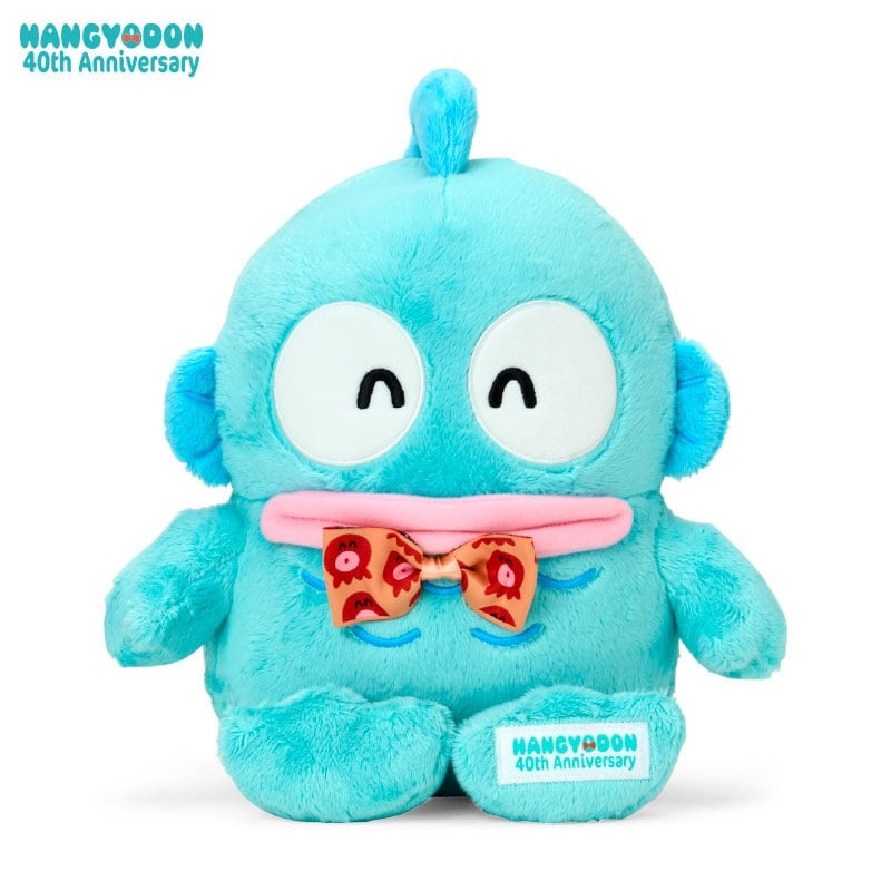 SANRIO | Hangyodon Plush Toy W25 x D21.8 x H30 cm (40th Anniversary Happy Life)