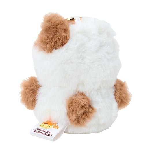 SANRIO | Pompompurin Muffin Keychain Mascot Bag Charm 95x70x120mm (Pompompurin 30th Anniversary Pompompurin From Back Then)