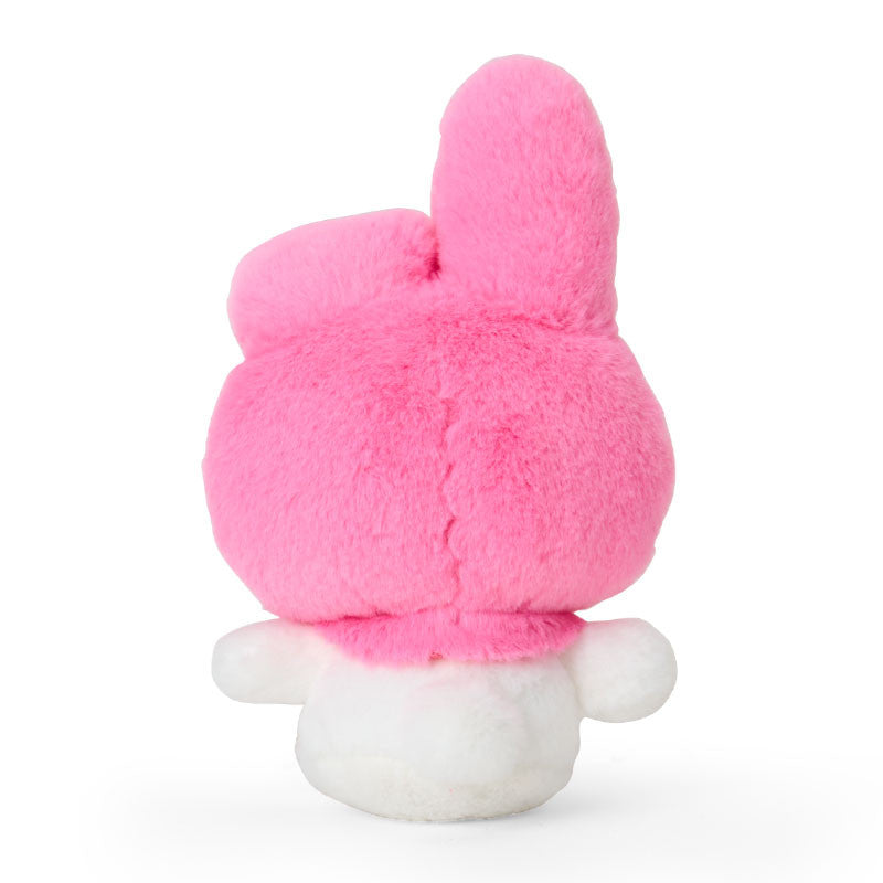 SANRIO | My Melody Sitting Mascot Holder Plush Keychain W10 x H16 x D7 cm (My Melody 50th Anniversary & Kuromi 20th